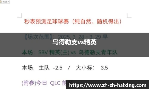 乌得勒支vs精英